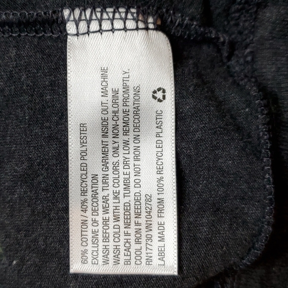 Cat & Jack long sleeve S (6/7) glow-in-the-dark Space Rocket gray top - Picture 8 of 10